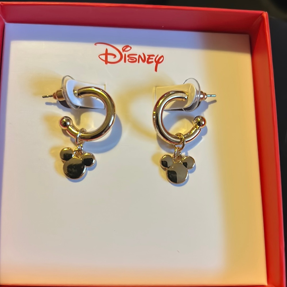 Disney Mickey Mouse hoop earrings